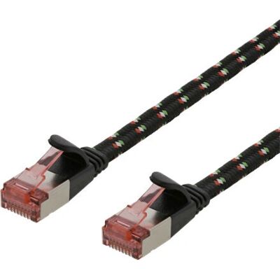Deltaco UFTP-2312 Verkkokaapeli - Musta - 1,5m - Cat6a U/FTP Deltaco UFTP-2312 Verkkokaapeli - Musta - 1,5m - Cat6a U/FTP