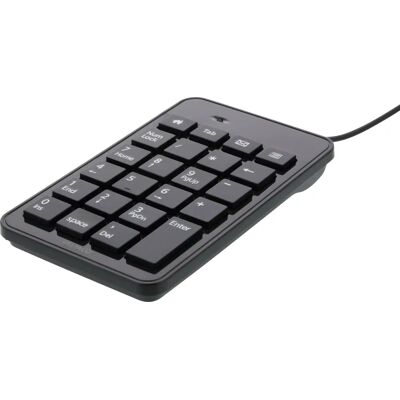 Clavier numérique Deltaco TB-120 - Noir Clavier numérique Deltaco TB-120 - Noir