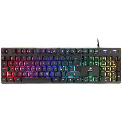 Deltaco Gaming RGB näppäimistö - Musta - Pohjoismainen asettelu Deltaco Gaming RGB näppäimistö - Musta - Pohjoismainen asettelu