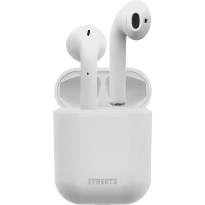 Streetz True Wireless Stereo Korvakuulokkeet - VALKOINEN Streetz True Wireless Stereo Korvakuulokkeet - VALKOINEN