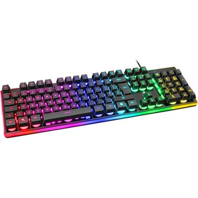 Deltaco Gaming RGB Toetsenbord - UK Layout - Anti-Ghosting - Zwart Deltaco Gaming RGB Toetsenbord - UK Layout - Anti-Ghosting - Zwart