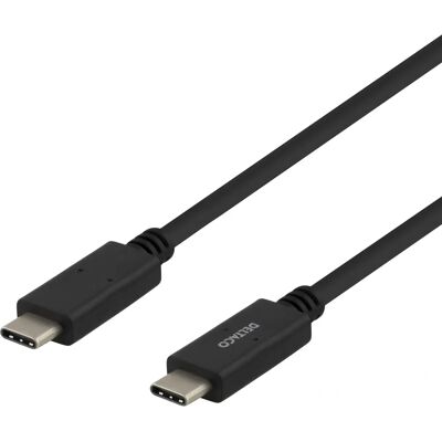 Deltaco USBC-2003M USB-Kabel - 3m - Schwarz - USB 2.0 Deltaco USBC-2003M USB-Kabel - 3m - Schwarz - USB 2.0