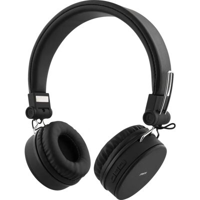 Streetz Bluetooth Kopfhörer faltbar - SCHWARZ Streetz Bluetooth Kopfhörer faltbar - SCHWARZ