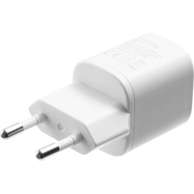 Deltaco Valkoinen USB-AC181 Laturi Apple-laitteille - 12W, Lightning-kaapeli Deltaco Valkoinen USB-AC181 Laturi Apple-laitteille - 12W, Lightning-kaapeli