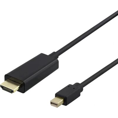 Deltaco - 110019 - 1m - 4K30Hz - Cable Deltaco - 110019 - 1m - 4K30Hz - Cable