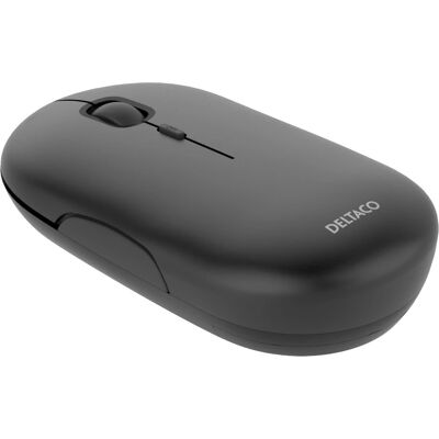 Deltaco MS-803 Kabellose Maus - 1600 DPI - Leise Tasten - Beidhändiges Design Deltaco MS-803 Kabellose Maus - 1600 DPI - Leise Tasten - Beidhändiges Design