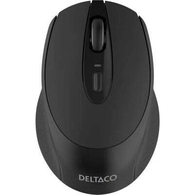 Souris Deltaco MS-804 - Sans Fil, Optique, 4 Boutons, Gris Sombre Souris Deltaco MS-804 - Sans Fil, Optique, 4 Boutons, Gris Sombre