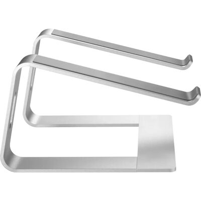 Deltaco ARM-0531 Kannettavan tietokoneen teline - Ergonominen, Hopea, 17" Deltaco ARM-0531 Kannettavan tietokoneen teline - Ergonominen, Hopea, 17"