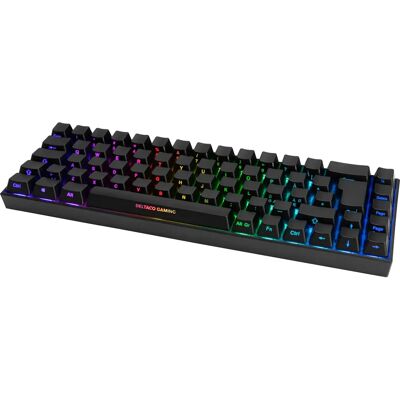 Deltaco Gaming DK440 - Clavier mécanique RGB sans fil - Noir - Publicité Deltaco Gaming DK440 - Clavier mécanique RGB sans fil - Noir - Publicité