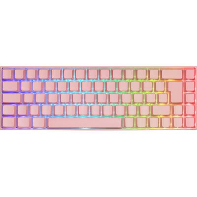 Deltaco różowe bezprzewodowe klawiatura gamingowa - UK QWERTY - RGB Deltaco różowe bezprzewodowe klawiatura gamingowa - UK QWERTY - RGB