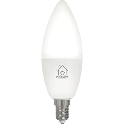 Deltaco Dimmable Weiß Wi-Fi Smart Glühbirne - Smart Beleuchtung Deltaco Dimmable Weiß Wi-Fi Smart Glühbirne - Smart Beleuchtung