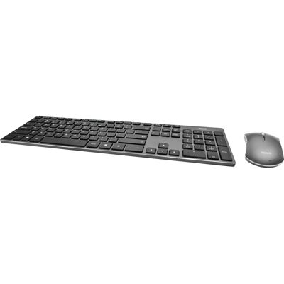 Deltaco Tb-800-US Wireless Tastatur und Maus-Set - US Englisch - Schwarz Deltaco Tb-800-US Wireless Tastatur und Maus-Set - US Englisch - Schwarz