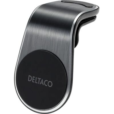 Deltaco Musta Magneettinen puhelimen pidike - Autoholder, 360° kierto Deltaco Musta Magneettinen puhelimen pidike - Autoholder, 360° kierto