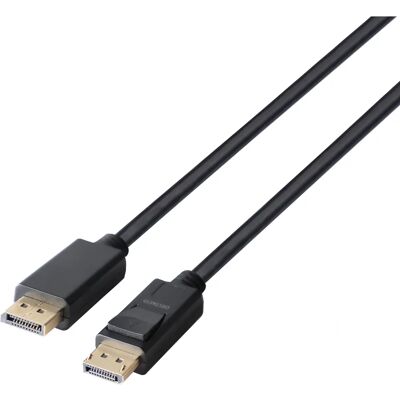 Deltaco DisplayPort Kaapeli - 8K 60Hz - 4m - Musta - DisplayPort 1.4 Deltaco DisplayPort Kaapeli - 8K 60Hz - 4m - Musta - DisplayPort 1.4