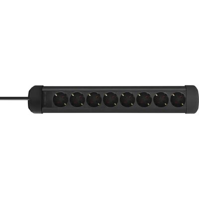 Deltaco Erdung Power Strip 8xCEE 7/3, 3m - Schwarz Deltaco Erdung Power Strip 8xCEE 7/3, 3m - Schwarz
