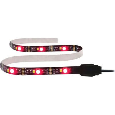 Deltaco LED-strip - RGB, 2m, Indendørs/Udendørs Deltaco LED-strip - RGB, 2m, Indendørs/Udendørs