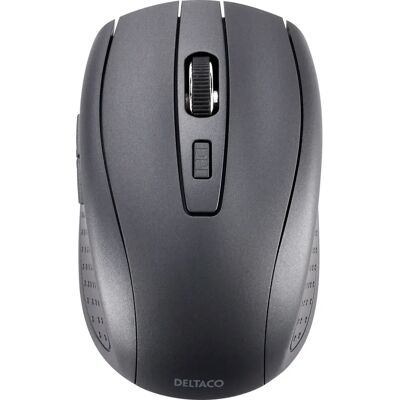 Deltaco MS-809 Maus - Ambidextrös Drahtlos 1600 DPI Deltaco MS-809 Maus - Ambidextrös Drahtlos 1600 DPI