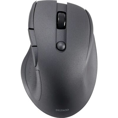 Deltaco Tyli Bluetooth Maus - 5 Tasten, 600-1200 DPI, Schwarz Deltaco Tyli Bluetooth Maus - 5 Tasten, 600-1200 DPI, Schwarz