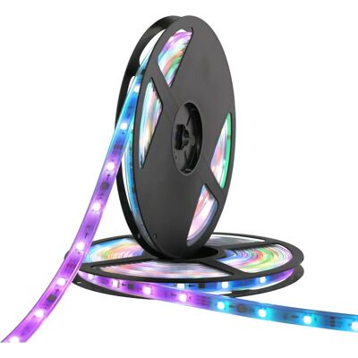 Deltaco Deltaco SH-LS10M RGB LED-stripe - 10m Innendørs/Utendørs Deltaco Deltaco SH-LS10M RGB LED-stripe - 10m Innendørs/Utendørs