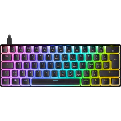Deltaco Gaming DK475 Roosa Lineaarinen RGB 60% Mekaaninen Näppäimistö - Gaming Deltaco Gaming DK475 Roosa Lineaarinen RGB 60% Mekaaninen Näppäimistö - Gaming
