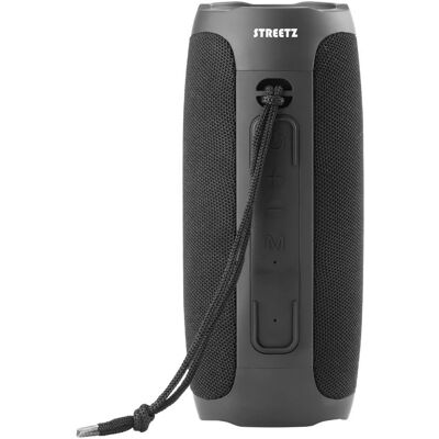 Streetz Schwarzer tragbarer Bluetooth-Lautsprecher - 20W - 4h Laufzeit Streetz Schwarzer tragbarer Bluetooth-Lautsprecher - 20W - 4h Laufzeit