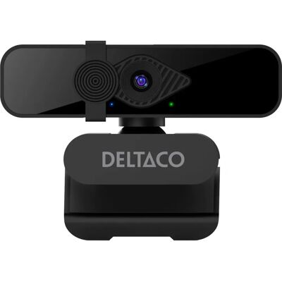 Deltaco - W-200 - 2560x1440 - Black - Webcam - Publicité Deltaco - W-200 - 2560x1440 - Black - Webcam - Publicité