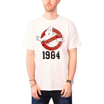 Ghostbusters 1984 Puuvillainen T-Paita - T-Paita Ghostbusters 1984 Puuvillainen T-Paita - T-Paita