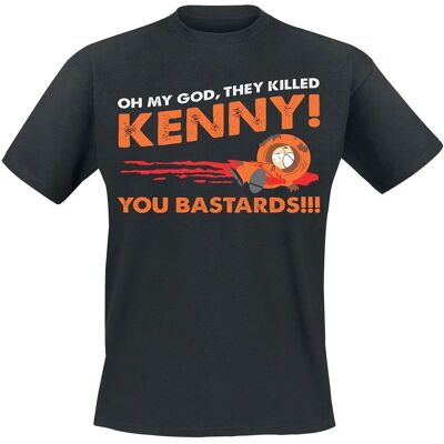 South Park Kenny Schwarz Crew Neck T-Shirt - T-Shirt - Unisex - Schwarz - XX Large South Park Kenny Schwarz Crew Neck T-Shirt - T-Shirt - Unisex - Schwarz - XX Large