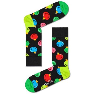 Happy Socks Black Cotton Unisex Socks - Gift Box 36-40 Happy Socks Black Cotton Unisex Socks - Gift Box 36-40