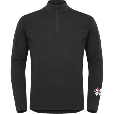 Gridarmor Merino Underställ Zip Top Herr Svart XXL - Baslager Gridarmor Merino Underställ Zip Top Herr Svart XXL - Baslager