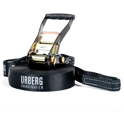 Urberg Slackline Sæt Sort - Slackline Sæt Urberg Slackline Sæt Sort - Slackline Sæt