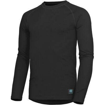 Hellner Beauty M - Merino ull baselayer - Herre - Svart Hellner Beauty M - Merino ull baselayer - Herre - Svart