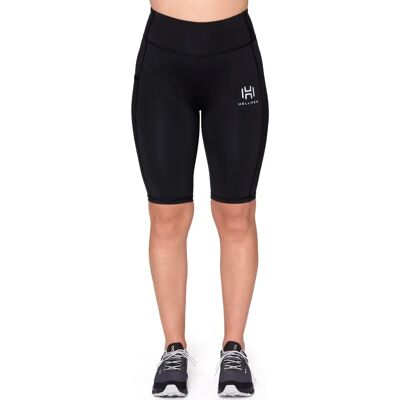 Hellner Mustavaara Shorts Tights Kvinder Jet Black XS Hellner Mustavaara Shorts Tights Kvinder Jet Black XS