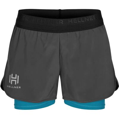 Hellner Kelva Shorts Asphalt XS - Träningsshorts Damer Hellner Kelva Shorts Asphalt XS - Träningsshorts Damer