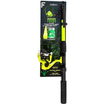 Fladen - KIDS Fishing Rod Combo - Telescopic - 1.8m - Fishing Rod Combo Fladen - KIDS Fishing Rod Combo - Telescopic - 1.8m - Fishing Rod Combo