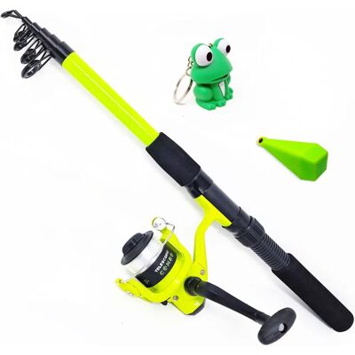 Fladen - KIDS Fishing Rod Combo - Telescopic - 1.8m - Fishing Rod Combo Fladen - KIDS Fishing Rod Combo - Telescopic - 1.8m - Fishing Rod Combo