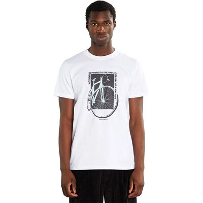 Tricou Alb XL pentru Plimbare Simplă cu Bicicleta de la Dedicated Tricou Alb XL pentru Plimbare Simplă cu Bicicleta de la Dedicated