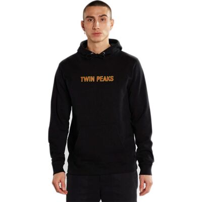 Hanorac negru cu logo Twin Peaks de la Dedicated - Hoodie Hanorac negru cu logo Twin Peaks de la Dedicated - Hoodie