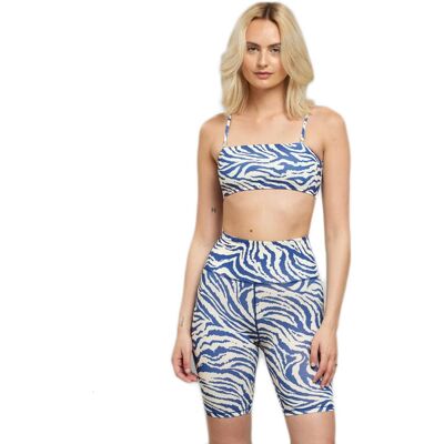 Dedicated Bike Tights Kortebo Zebra Blue M - Colanți de ciclism Dedicated Bike Tights Kortebo Zebra Blue M - Colanți de ciclism