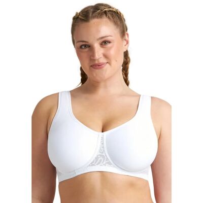 Miss Mary of Sweden - Exhale Comfort - Hvid 95D - Sports-BH Miss Mary of Sweden - Exhale Comfort - Hvid 95D - Sports-BH