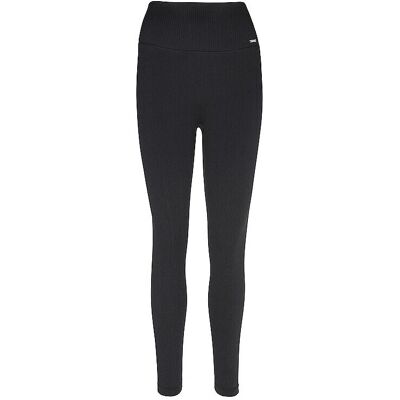 Aim'n Svarta Ribbade Sömlösa Leggings - Träningsbyxor Aim'n Svarta Ribbade Sömlösa Leggings - Träningsbyxor