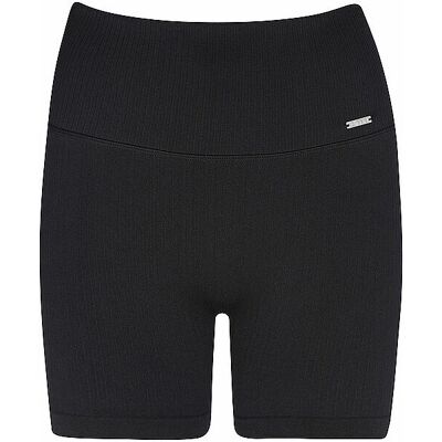 Aim'n Svarta sömlösa ribbade cykelshorts - Kvinnor - Svart Aim'n Svarta sömlösa ribbade cykelshorts - Kvinnor - Svart