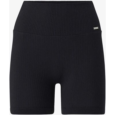 Aim'n Svart ribbstickad sömlös cykelshorts - Shorts för cykel Aim'n Svart ribbstickad sömlös cykelshorts - Shorts för cykel