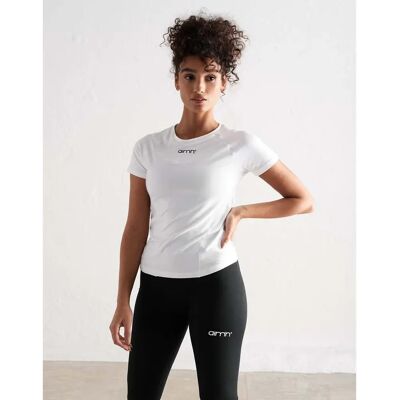 Aim'n Weiße Soft Basic T-Shirt - Trainingstop Aim'n Weiße Soft Basic T-Shirt - Trainingstop