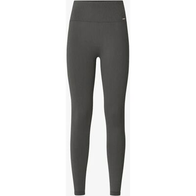 Aim'n - Medium Grå Ribbad Sömlös Tights - Träningsbyxor Aim'n - Medium Grå Ribbad Sömlös Tights - Träningsbyxor