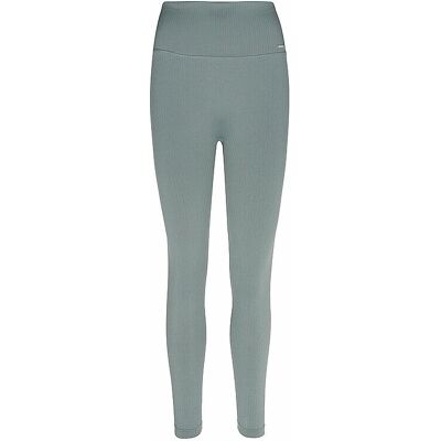 Aim'n - Sömlösa ribbade leggings - Grön - XS Kvinnor Aim'n - Sömlösa ribbade leggings - Grön - XS Kvinnor