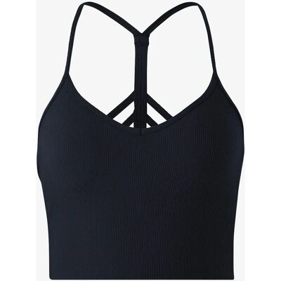 Aim'n - Sport-BH Ribbed Performance Bralette - Svart - Träningslinne Aim'n - Sport-BH Ribbed Performance Bralette - Svart - Träningslinne