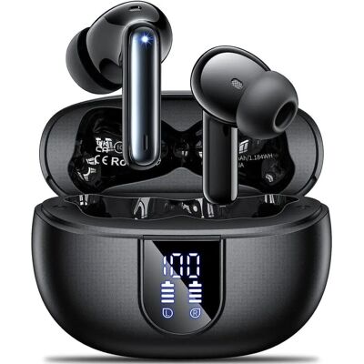 C4U X500 Langattomat Bluetooth kuulokkeet - Melunvaimennus - 30h toisto C4U X500 Langattomat Bluetooth kuulokkeet - Melunvaimennus - 30h toisto