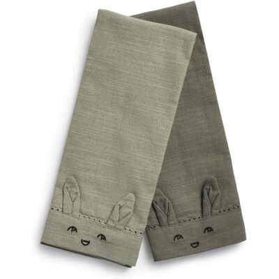 Elodie Details Baby Servetter - Mineral Green - Återanvändbara - Baby Shower Gift Elodie Details Baby Servetter - Mineral Green - Återanvändbara - Baby Shower Gift