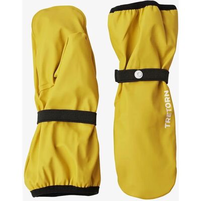 Tretorn - Barnens fleece-handskar - Gul - 98/104 - Handskar Tretorn - Barnens fleece-handskar - Gul - 98/104 - Handskar